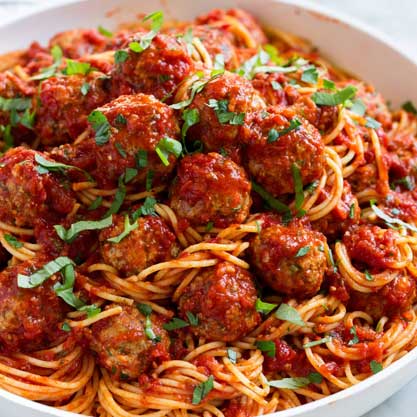 Pasta with Meatball